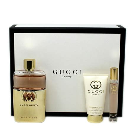 Gucci Guilty Pour Femme gift set.